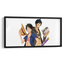 Monkey and Portgas | Cuadro decorativo de Canvas Lab