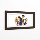 Monkey and Portgas | Cuadro decorativo de Canvas Lab