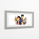 Monkey and Portgas | Cuadro decorativo de Canvas Lab
