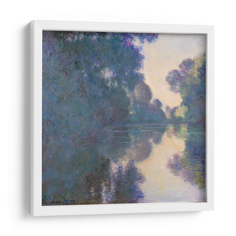 El Sena en Giverny, Nieblas matinales - Claude Monet | Cuadro decorativo de Canvas Lab