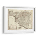 Mapa Antiguo De La Toscana | Cuadro decorativo de Canvas Lab