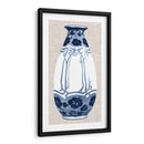 Jarrón Azul Y Blanco Ii | Cuadro decorativo de Canvas Lab