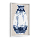 Jarrón Azul Y Blanco Ii | Cuadro decorativo de Canvas Lab