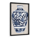 Jarrón Azul Y Blanco Iv | Cuadro decorativo de Canvas Lab