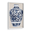Jarrón Azul Y Blanco Iv | Cuadro decorativo de Canvas Lab
