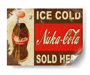 Nuka Cola here | Cuadro decorativo de Canvas Lab