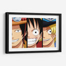 One Piece faces | Cuadro decorativo de Canvas Lab