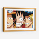 One Piece faces | Cuadro decorativo de Canvas Lab