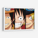 One Piece faces | Cuadro decorativo de Canvas Lab