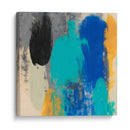 Teal Schmear I - Jennifer Goldberger | Cuadro decorativo de Canvas Lab