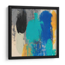 Teal Schmear I - Jennifer Goldberger | Cuadro decorativo de Canvas Lab