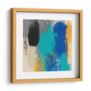 Teal Schmear I - Jennifer Goldberger | Cuadro decorativo de Canvas Lab