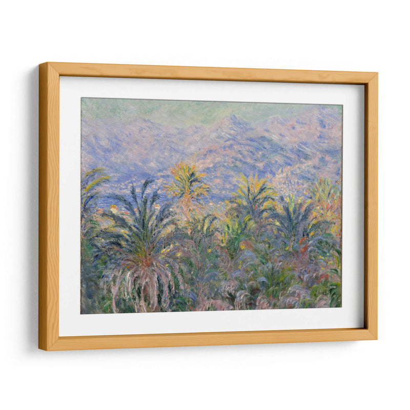 Palm Trees at Bordighera - Claude Monet | Cuadro decorativo de Canvas Lab