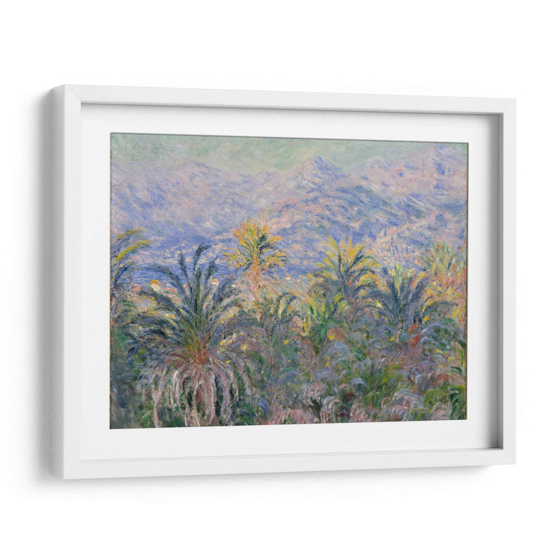 Palm Trees at Bordighera - Claude Monet | Cuadro decorativo de Canvas Lab