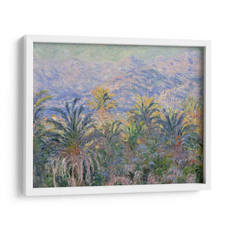 Palm Trees at Bordighera - Claude Monet | Cuadro decorativo de Canvas Lab