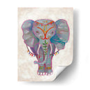 Festival Elephant Ii - Chariklia Zarris | Cuadro decorativo de Canvas Lab