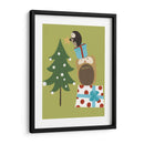 Feliz Owlidays Vi - June Erica Vess | Cuadro decorativo de Canvas Lab