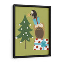 Feliz Owlidays Vi - June Erica Vess | Cuadro decorativo de Canvas Lab