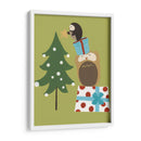 Feliz Owlidays Vi - June Erica Vess | Cuadro decorativo de Canvas Lab