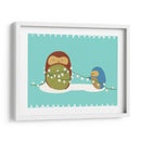 Feliz Owlidays Vii - June Erica Vess | Cuadro decorativo de Canvas Lab