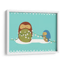 Feliz Owlidays Vii - June Erica Vess | Cuadro decorativo de Canvas Lab