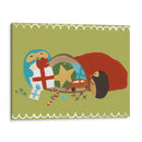 Feliz Owlidays X - June Erica Vess | Cuadro decorativo de Canvas Lab