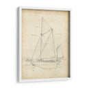 Blueprint V Velero V - Ethan Harper | Cuadro decorativo de Canvas Lab