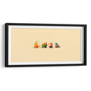 Pokémon minimals | Cuadro decorativo de Canvas Lab