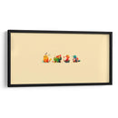 Pokémon minimals | Cuadro decorativo de Canvas Lab