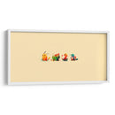 Pokémon minimals | Cuadro decorativo de Canvas Lab