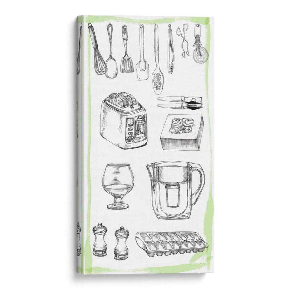 Pantalla De Cocina Ii - Melissa Wang | Cuadro decorativo de Canvas Lab