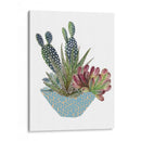 Arreglo De Cactus I - Melissa Wang | Cuadro decorativo de Canvas Lab