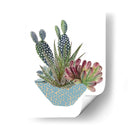 Arreglo De Cactus I - Melissa Wang | Cuadro decorativo de Canvas Lab