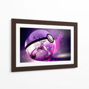Purple Mewtwo | Cuadro decorativo de Canvas Lab