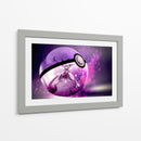 Purple Mewtwo | Cuadro decorativo de Canvas Lab