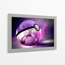 Purple Mewtwo | Cuadro decorativo de Canvas Lab