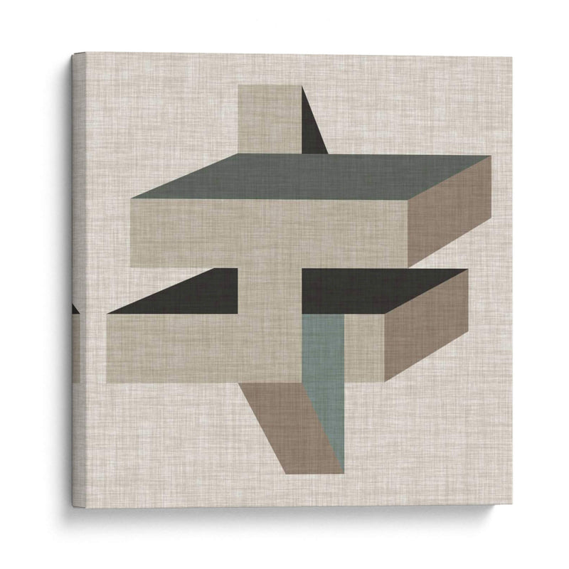 Perspectiva Geométrica Ii - June Erica Vess | Cuadro decorativo de Canvas Lab