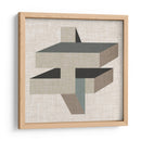 Perspectiva Geométrica Ii - June Erica Vess | Cuadro decorativo de Canvas Lab