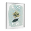 La Vida Es Suculenta Iii - Grace Popp | Cuadro decorativo de Canvas Lab