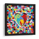 Corazón De Mosaico I - Carolee Vitaletti | Cuadro decorativo de Canvas Lab
