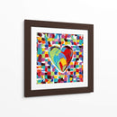 Corazón De Mosaico I - Carolee Vitaletti | Cuadro decorativo de Canvas Lab
