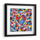 Corazón Mosaico Ii - Carolee Vitaletti | Cuadro decorativo de Canvas Lab