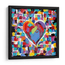 Corazón Mosaico Ii - Carolee Vitaletti | Cuadro decorativo de Canvas Lab