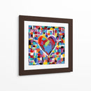 Corazón Mosaico Ii - Carolee Vitaletti | Cuadro decorativo de Canvas Lab