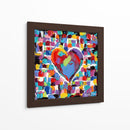 Corazón Mosaico Ii - Carolee Vitaletti | Cuadro decorativo de Canvas Lab