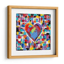 Corazón Mosaico Ii - Carolee Vitaletti | Cuadro decorativo de Canvas Lab
