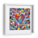 Corazón Mosaico Ii - Carolee Vitaletti | Cuadro decorativo de Canvas Lab
