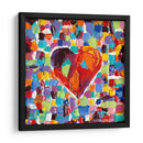 Heart Mosaic Heart Iii - Carolee Vitaletti | Cuadro decorativo de Canvas Lab