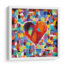 Heart Mosaic Heart Iii - Carolee Vitaletti | Cuadro decorativo de Canvas Lab