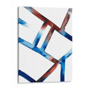 Cubiertas Azules Y Rojas I - Grace Popp | Cuadro decorativo de Canvas Lab
